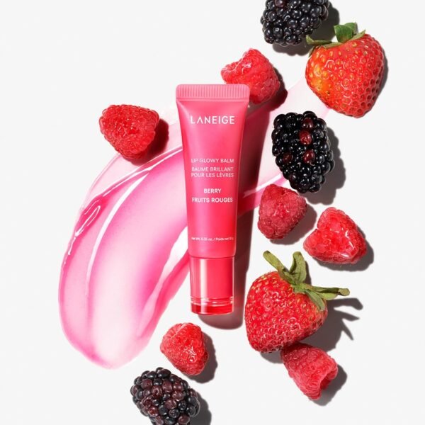 LANEIGE Lip Glowy Balm Stocking Stuffer Hydrate, Glossy, Lightweight, Moisturize & Tint with Shea Butter - Image 2