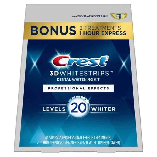 Crest 3D Whitestrips Professional Effects - Teeth Whitening Kit (22 Count Pack)