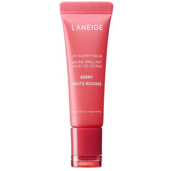 LANEIGE Lip Glowy Balm Stocking Stuffer Hydrate, Glossy, Lightweight, Moisturize & Tint with Shea Butter